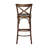 Afkar Counter Stool with Solid Wood Frame-1609704322