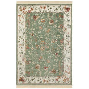 Tufted Green Rug