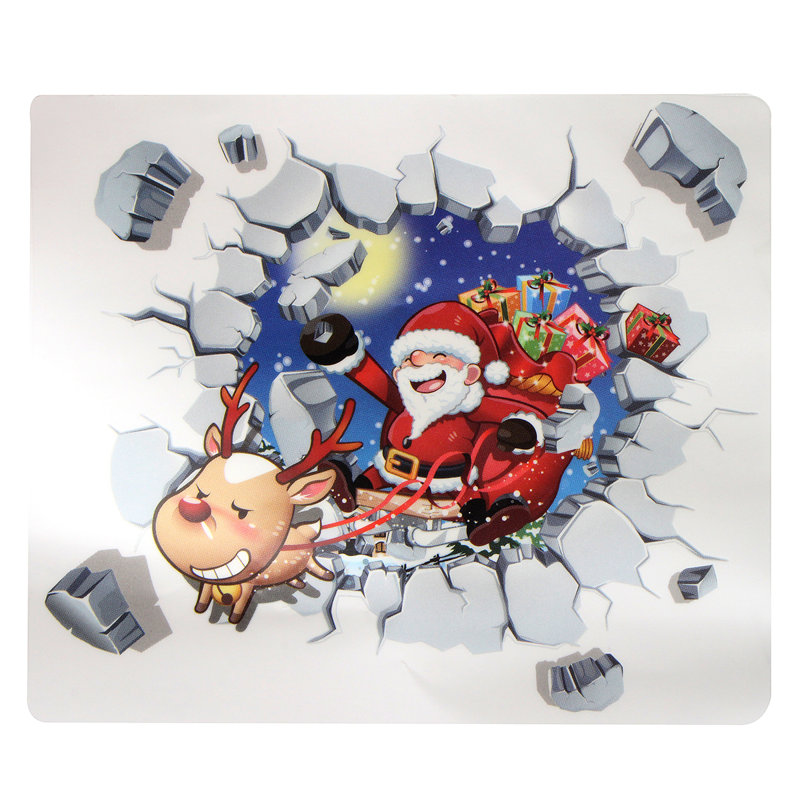 PVC Santa Claus Wall Sticker