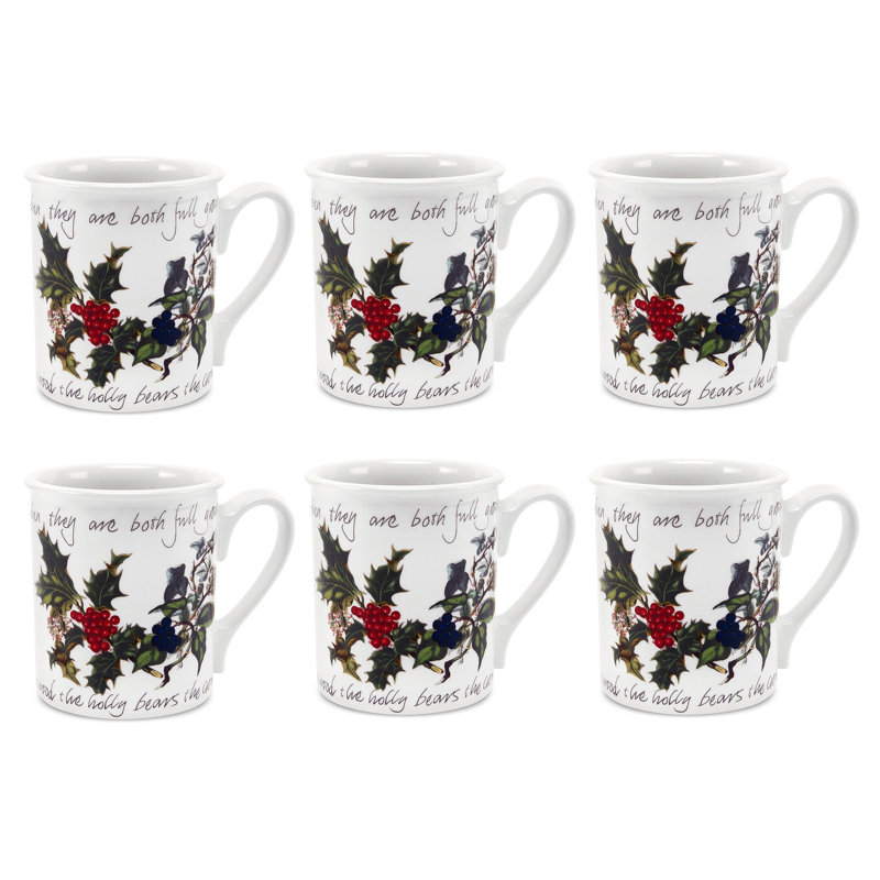 Portmeirion, The Holly and the Ivy - Breakfast Mugs