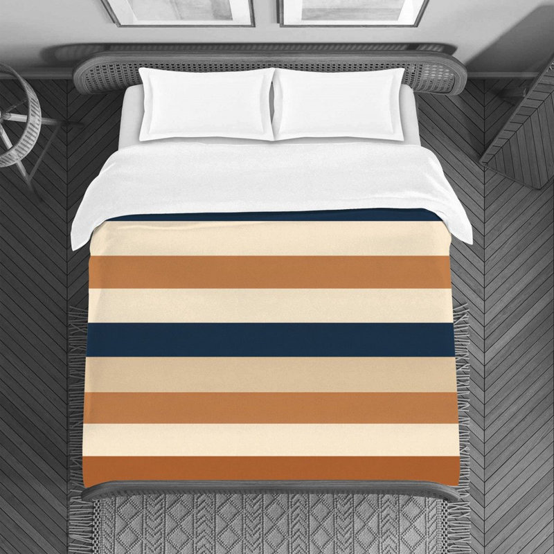 Striped Duvet Cover, Twin Duvet Cover