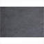 Table de chevet transitionnelle en velours gris avec 2 tiroirs - sans assemblage
