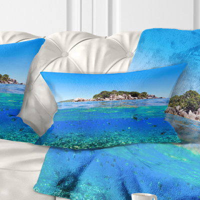 Coussin lombaire inférieur et supérieur the water seascape