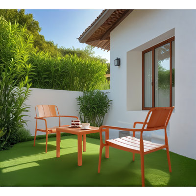 Ensemble 2 pièces chaises simples et tables basses