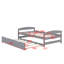 Lit plateforme simple avec lit gigogne-1940174812