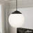 Hepburn 1 - Light Sphere Globe Pendant-86178570-86178569