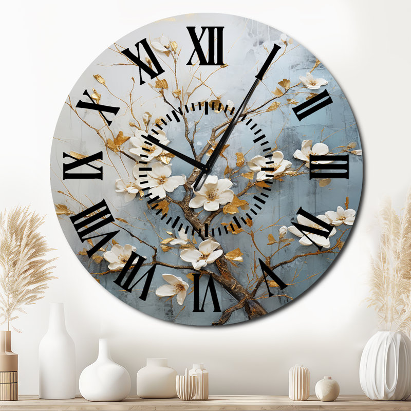 Horloge murale Peacewoodness, Surdimensionné