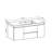 48'' Wall Hung Bathroom Vanity