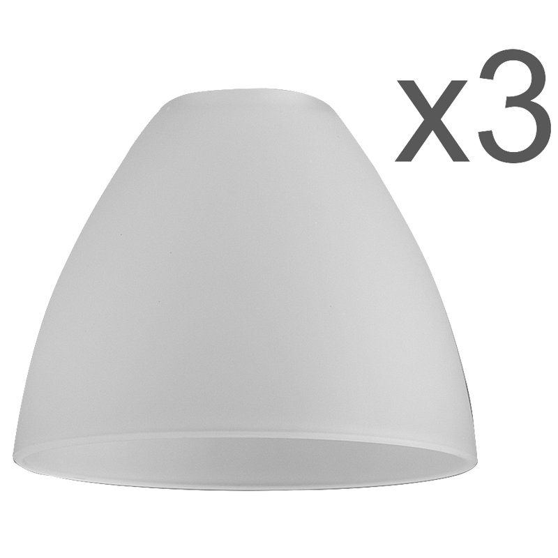 Glass Pendant Shade in Frosted Glass