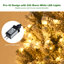 Arbre de Noël pin illuminé pré-éclairé-604164355