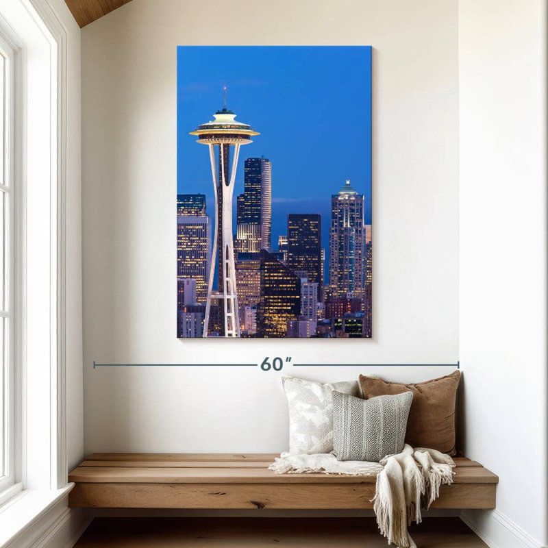 Seattle Observatory Tower, 48" H x 32" W