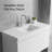 Integrated Engineered Quartz Basin Without Drain And Faucet
