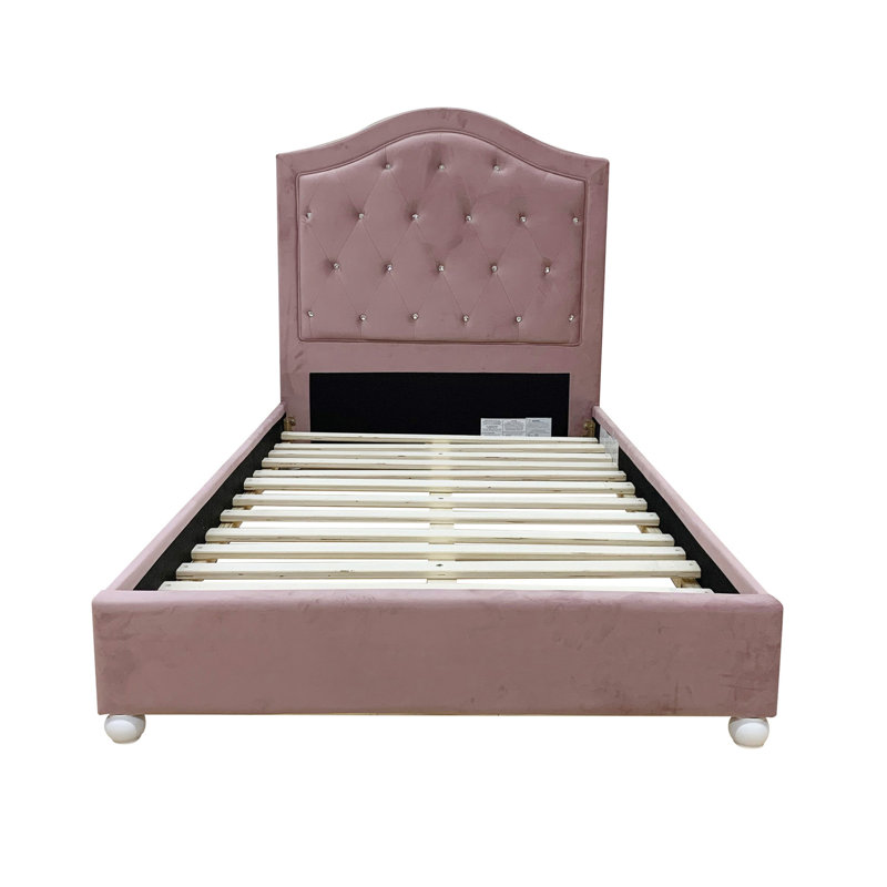 Lit simple en tissu