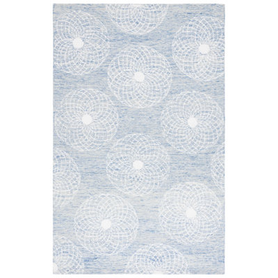 Ebony Hand Tufted Performance Geometric Rug