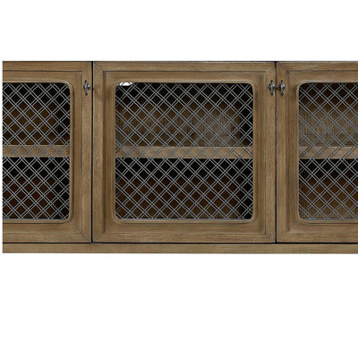Sévère avec portes en filet - amande