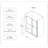 Soft-closing Frameless Shower Door With Nano-coated Tempered Glass In Modern Matte Black For Luxurious Bathrooms