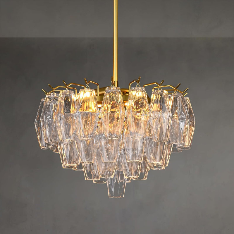 Luminaire suspendu pour îlot de cuisine à 3 lumières de 17 po à 3 lumières