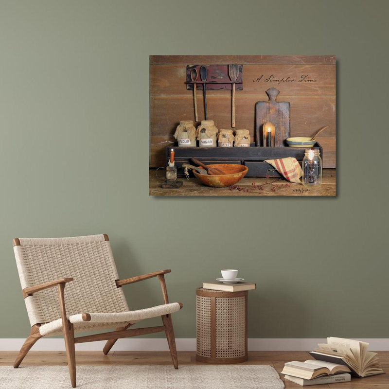 August Grove® Jacobs, Billy Gallery Wrapped Canvas Art Titled: A Simpler Time, 28" H x 36" W