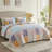 Microfiber Print Quilt Bedding Set, Soft Lightweight Coverlet For All Season-104550465-104192698