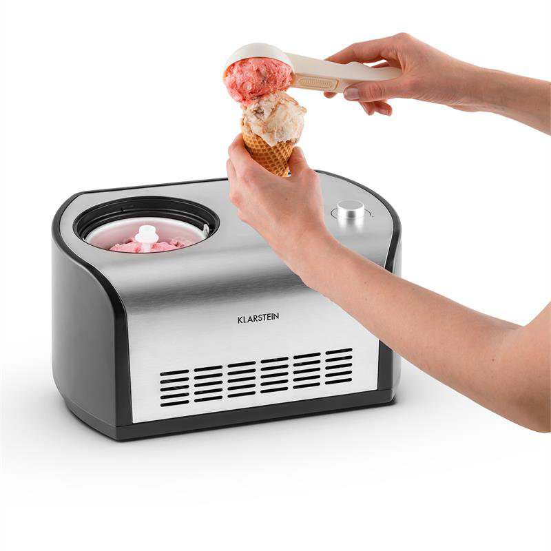 Klarstein 1.2 Litre Ice Cream Maker Snowberry & Choc
