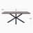Thommy 71" Oak MDF Wood Extendable Pedestal Dining Table
