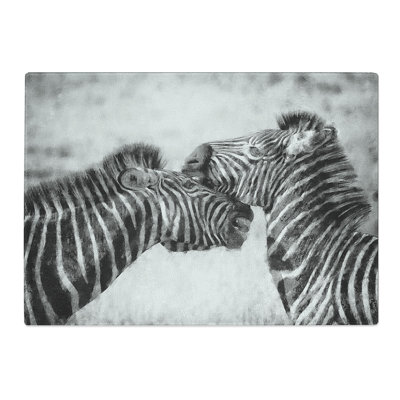 Zebras Vol.1 Painting Chopping Board