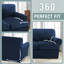 Housse pour fauteuil en velours avec coussin en T et housse de canapé 1 T pour le salon-970666656-970275807