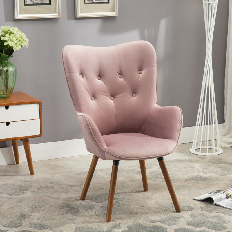 Fauteuil d'appoint Doarnin, Mauve