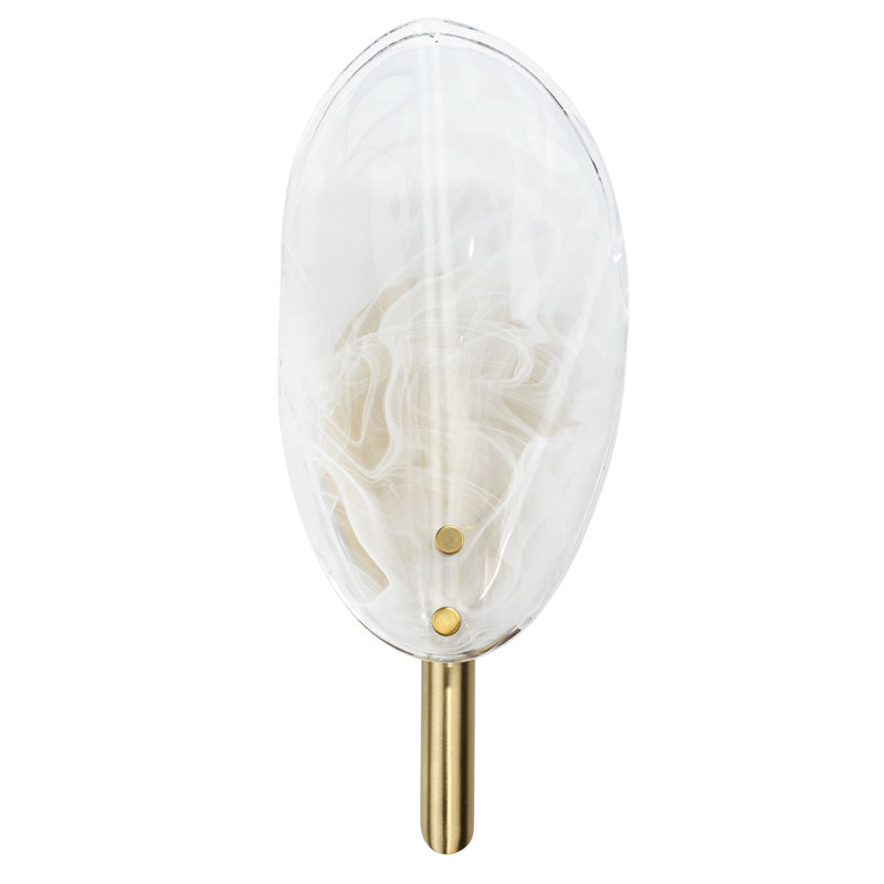 Magnolia Wall Sconce, White