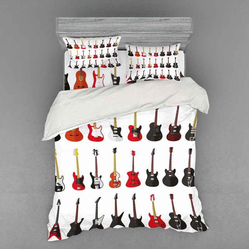 Traditional Polyester Duvet Cover, Queen Duvet Cover + 3 Additional Pieces