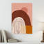 Coucher de soleil abstrait, paysage biologique moderne, art mural montagne-1761957314