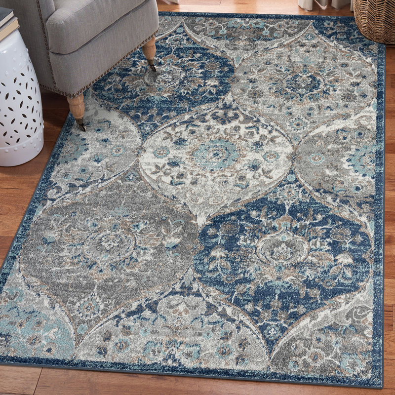 Tapis bohémien Iser, Rectangle 5 pi 2 po x 7 pi 2 po