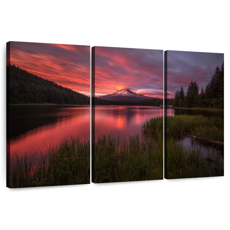 Alvord Hood Mountain Sunrise, 24" H x 38" W