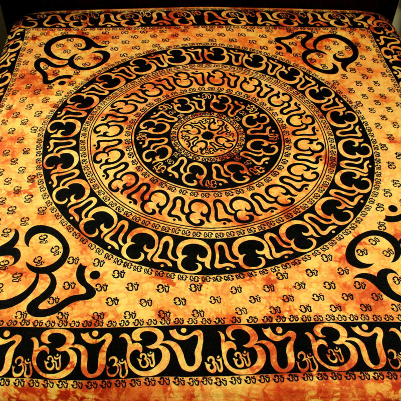 Tapisserie en coton à motif imprimé