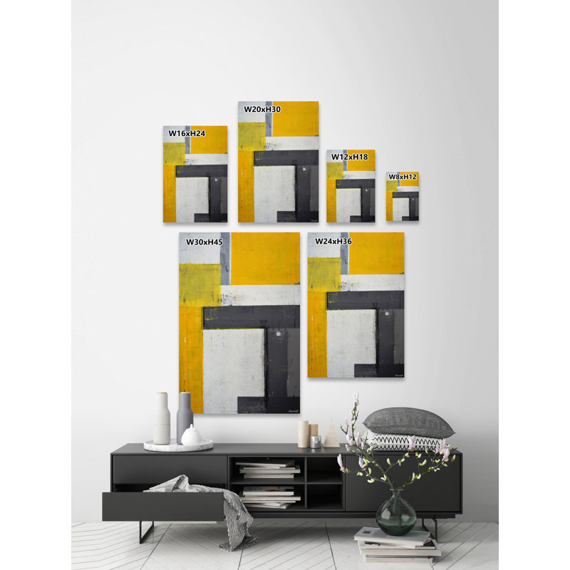 «Fragmentation», reproduction d'impression sur toile, H 36 po x l 24 po x p 1,5 po