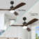 Bilon 52" Classic Wood Ceiling Fan with LED Light Kit, 3 Light Tone and 3 Fan Speed Remote Control