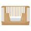 Lit de bébé rembourré convertible Bondi Boucle 4-en-1