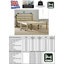 Henri Heavy Duty Solid Pine Bed Frame-406541062