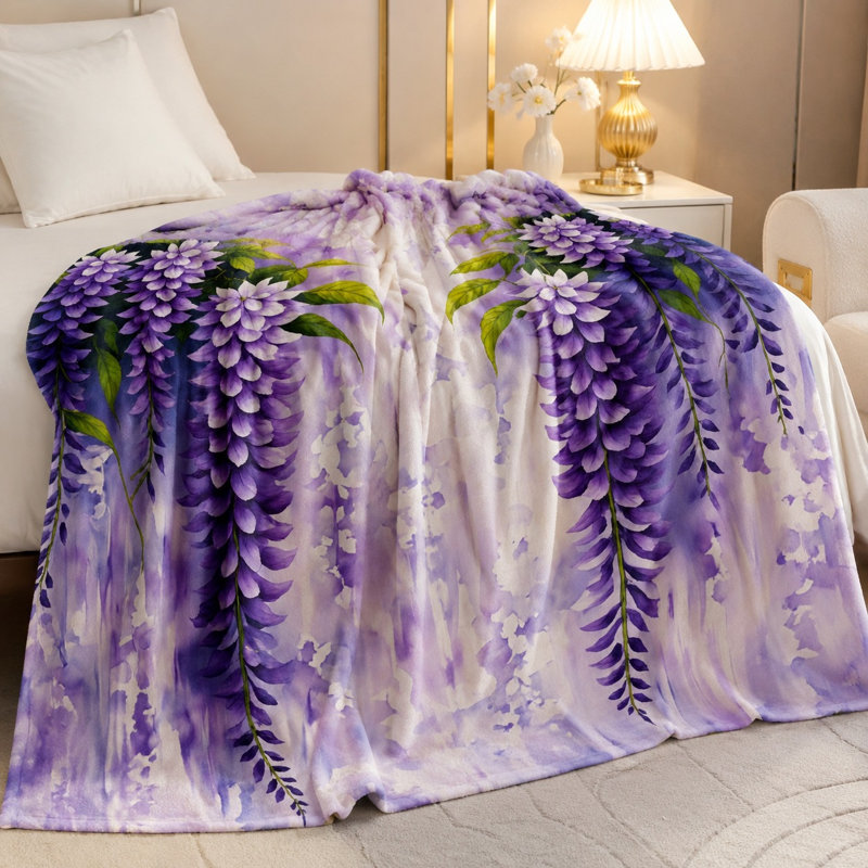 Jeté douillet en flanelle Cozy, L 60 po x l 50 po