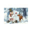 Woodland Snowman - Painting on Canvas-454049315-475842530