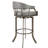 Quarryville Swivel Faux Leather Bar & Counter Stool With Metal Base and Arms-1891069048-1893977086-1893977085