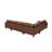 Upholstered U-Shaped Sectional Right Hand Facing-1797270672