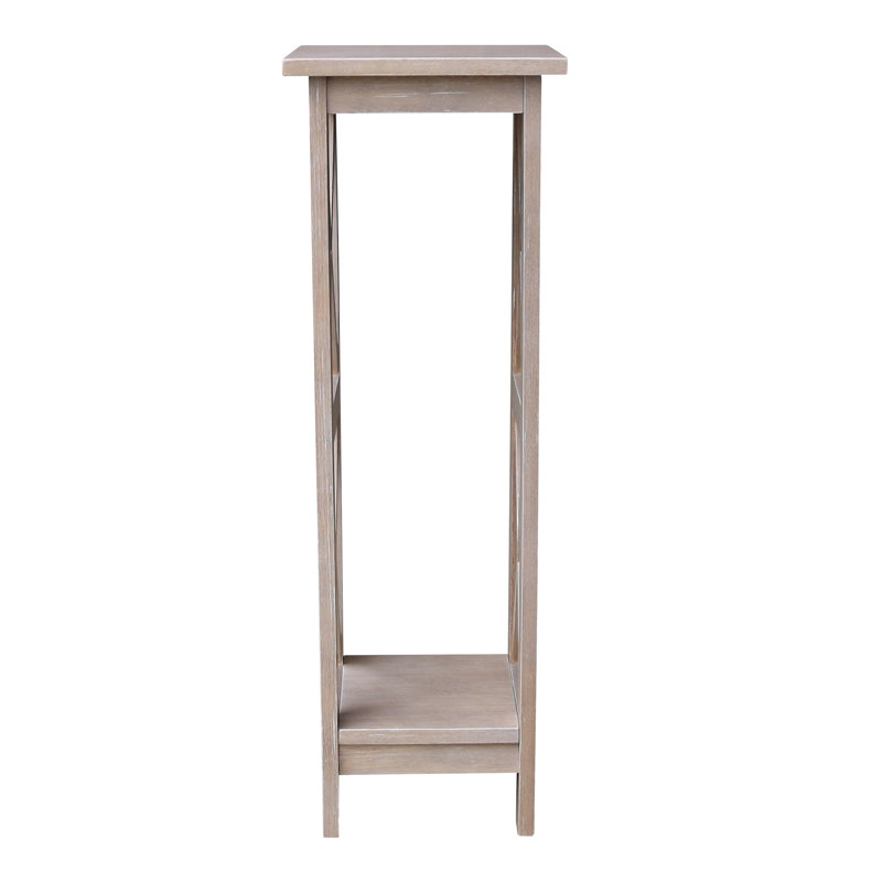 Support pour plante Eamon, H 36 po x L 12 po x P 12 po, Taupe-gris délavé