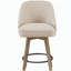 Tabouret de comptoir avec siège pivotant