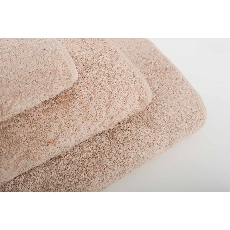 Long Double Loop Hand Towel, 18" W x 30" L, Camel