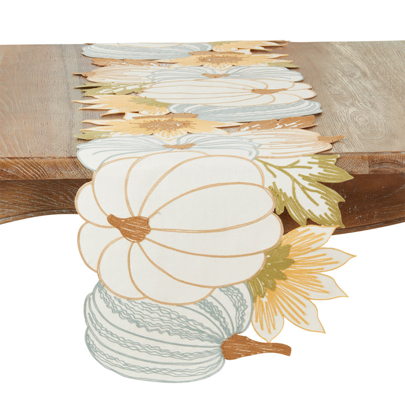 Harvest Haven Pumpkin Table Runner
