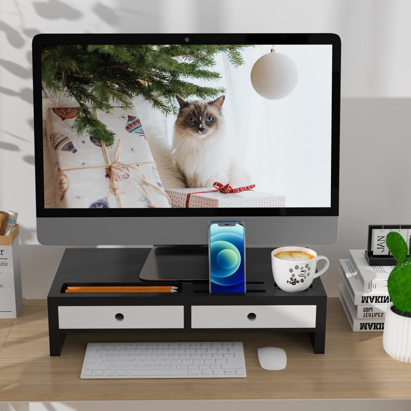 Support pour moniteur Nai, Noir