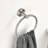 5 Piece Bathroom Towel Rack Wall Mount - Modern Brushed Nickel, Aluminium Material, Rust, Multifunctional For Different Rooms, Easy Installation Steps Mounted Aluminium, Design, Rust-, Various-1251751445