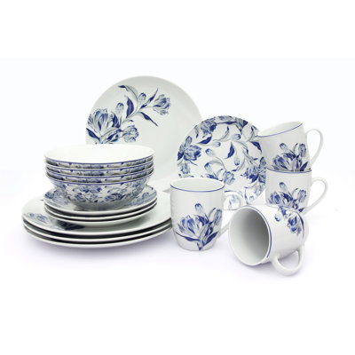Piece Stoneware Dinnerware Set - Service for 4
