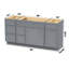 Base de meuble-lavabo simple 66 po seulement-98818681